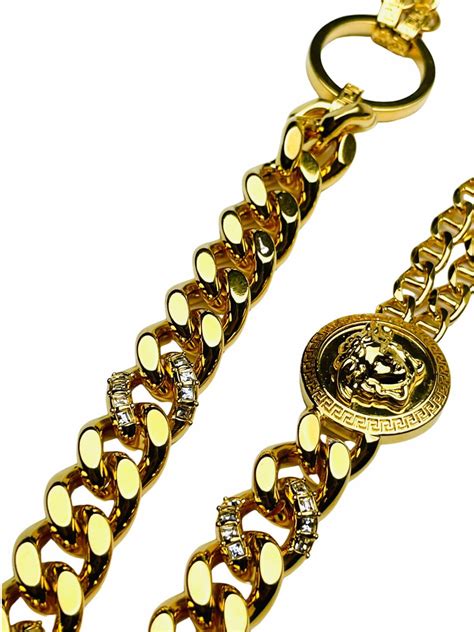 versace kette frauen|Versace halsketten.